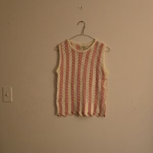 Striped Sleeveless Top
